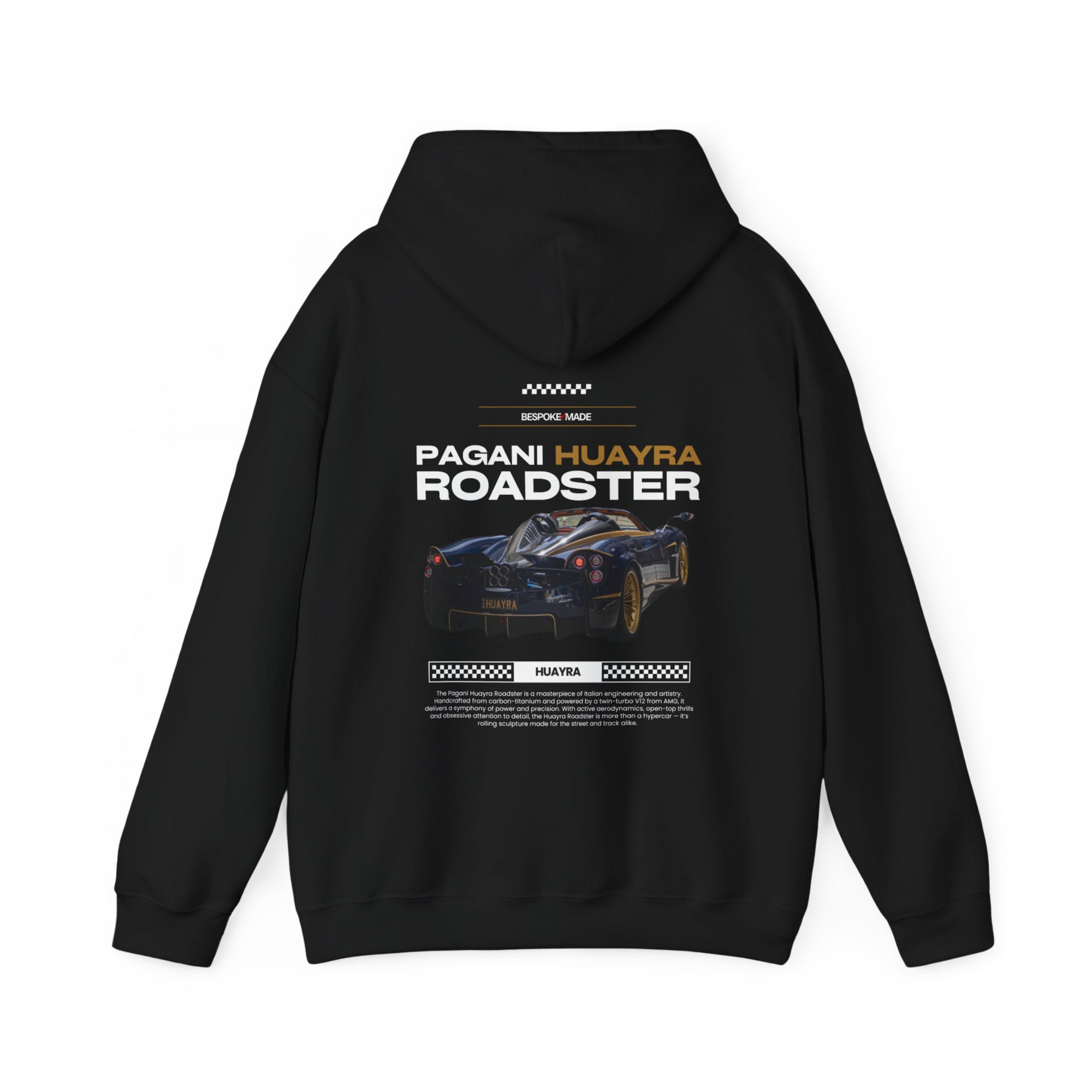 Checker Competition | Bespoke Car Hoodie
