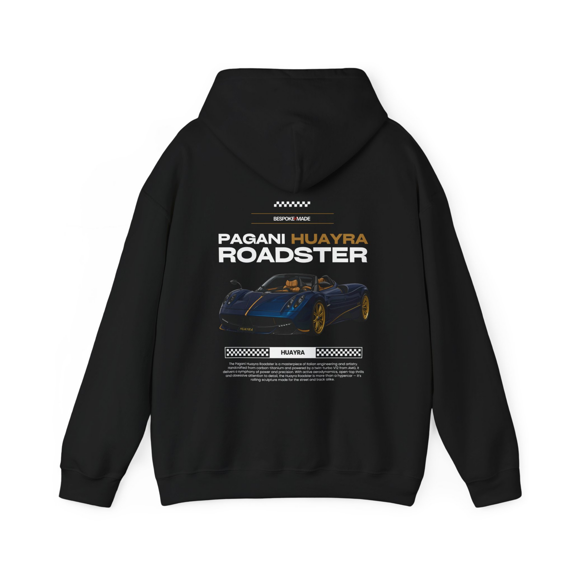 Checker Competition | Bespoke Car Hoodie